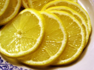 лимон кружочками