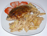 карась с картофелем