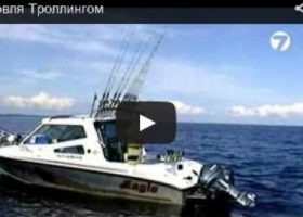 Видео — ловля троллингом