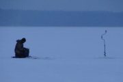 Рыбалка в декабре на Истринском водохранилище