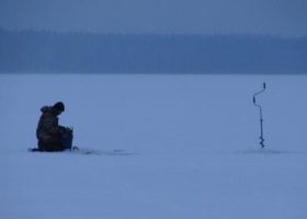 Рыбалка в декабре на Истринском водохранилище
