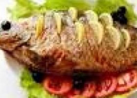 Карп запеченный в духовке