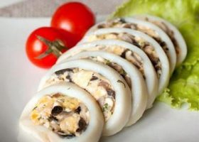 Фаршированные кальмары