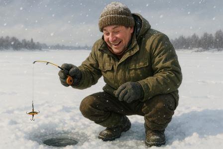 Зимнее отвесное блеснение — это диалог с хищником на языке рывков и пауз. Зимнее отвесное блеснение — это диалог с хищником на языке рывков и пауз.